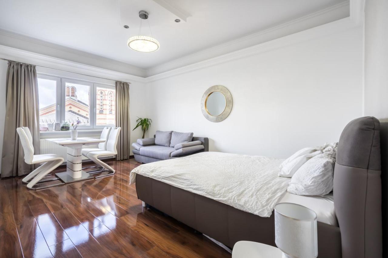 Breathless Panorama Synagogue Elegant Attic Free Parking Reservation Needed บูดาเปสต์ ภายนอก รูปภาพ